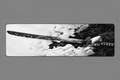 ShogunDesk Sword Dark White