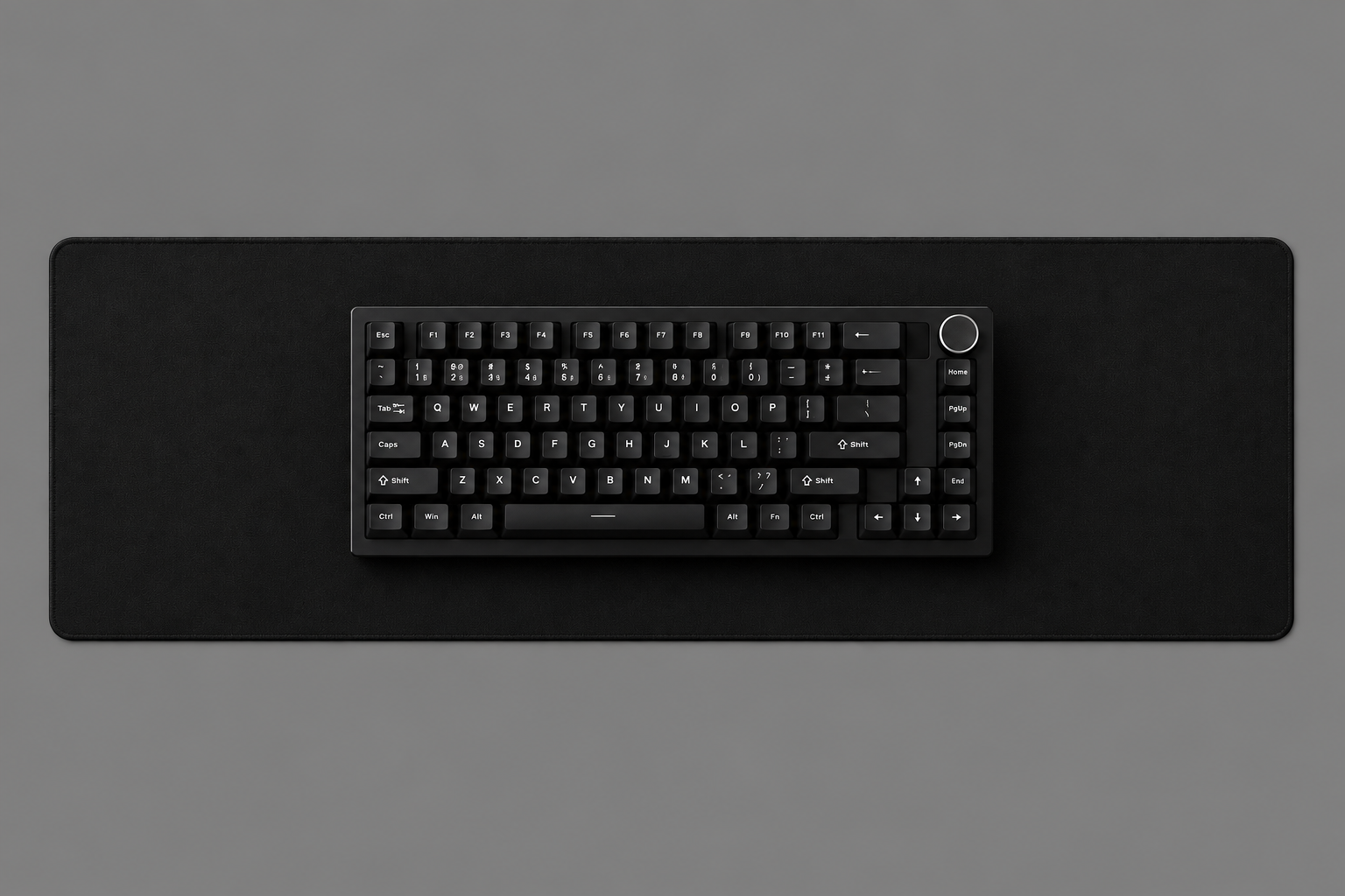 ShogunDesk Keyboard black