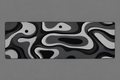 ShogunDesk Black And White Wave